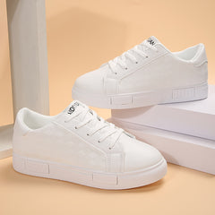 Women's Lace-up Skate Shoes Lightweight Sneakers