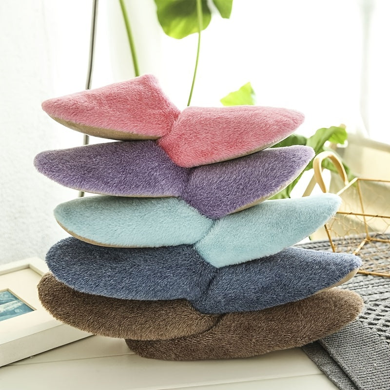 Women's Warm & Comfy Thermal Slippers Soft Fleece Shoes Footwear