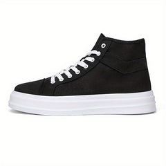 Men's High Top Canvas Skate Shoes Non Slip Sneakers