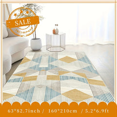 Nordic Large Area Carpet for Living Room Bedroom Machine Washable
