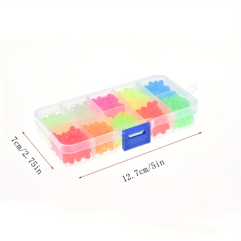 1000pcs Luminous Fishing Beads Kit for Deep Sea Night Fishing