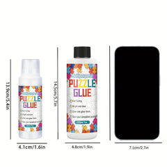 Water Soluble Puzzle Glue 200ml Transparent Non Toxic Quick Drying