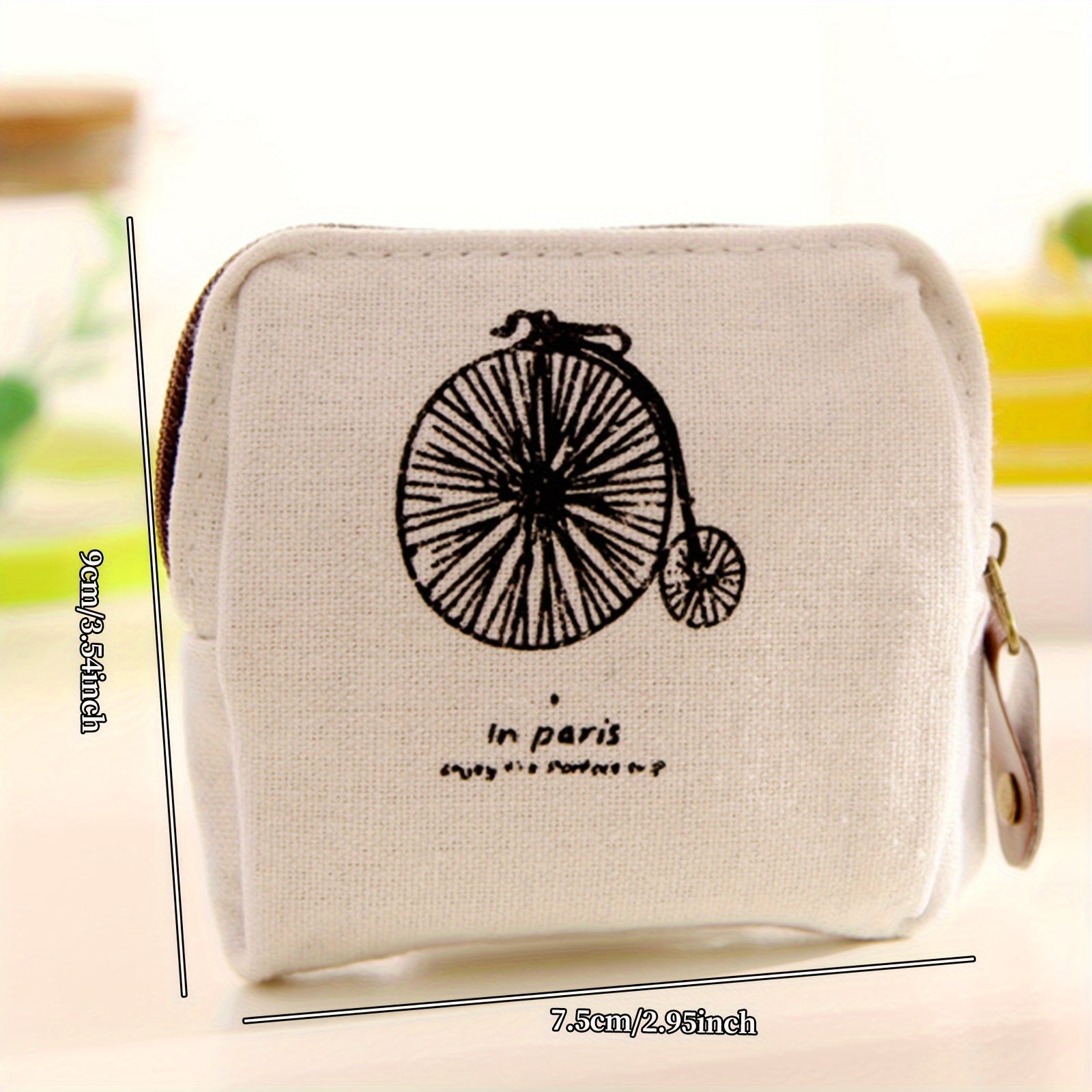 Zero Wallet Coin Bag Small Canvas Change Bag Creative Design