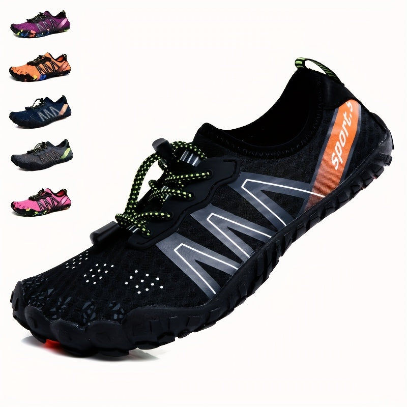 Women's Lace-Up Beach Aqua Shoes Non-Slip Sneakers