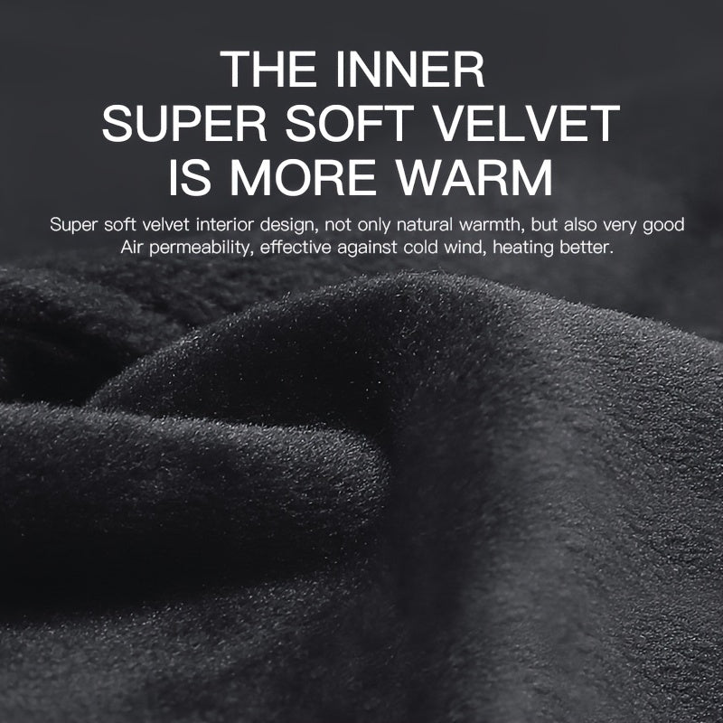 Winter Sports Velvet Warm Gloves Touch Screen Coldproof Ski Cycling Outdoor Glov