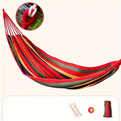 Portable Canvas Hammock Outdoor Swing Chair for Camping