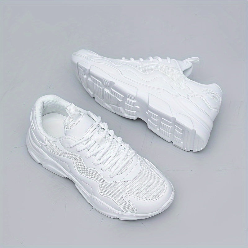 Breathable Mesh Thick Bottom Sneakers Lightweight Running Shoes