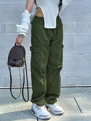 Women's High Waisted Sports Pants with Pockets