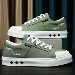 Men's Canvas Skate Shoes Non Slip Sneakers Footwear