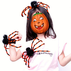 Spider Shaped Hair Clip Slap Bracelet Brooch