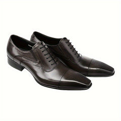 Men's Square Toe Oxford Shoes Non Slip Dress Shoes