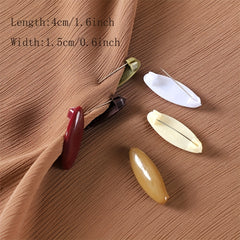 4pcs Candy Scarf Pin Shawl Clip Hijab Brooch Pins Bandana Accessories