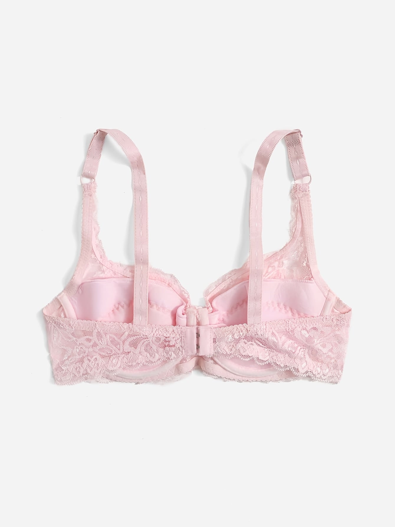 Lace Push Up Bra Comfy & Breathable Bow Tie Women's Lingerie