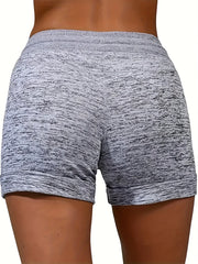 Letter & Graphic Drawstring Shorts for Women