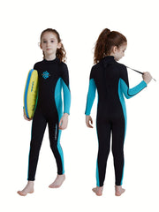 Kids 3mm Neoprene Diving Suit Thermal Wetsuit