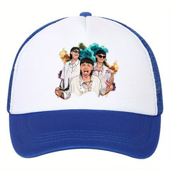 Men's Cartoon Print Baseball Hat Hip Hop Sunshade Dad Truck Hat