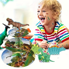 Dinosaur Cupcake Stand 3 Tier For Boys Birthday Party