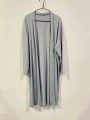 Heathered Long Sleeve Open Front Cardigan