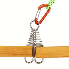 Durable Octopus Rope Buckles & Deck Nails Set for Tent Camping