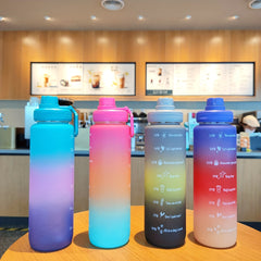 Gradient Sports Water Bottle Large Capacity Handle for Outdoor Travel