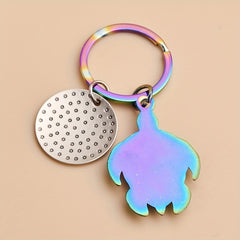 Turtle Keychain for Men - Creative Gift