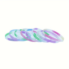 Luminous Silicone Bracelet Candy Color Sports Wristband Women