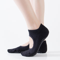Soft Non Slip Cushioned Socks for Yoga Pilates Ballet Small