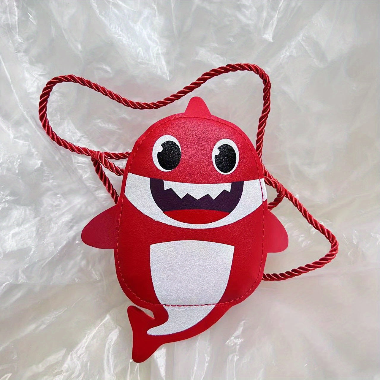 Shark Shape Crossbody Bag Mini Shoulder Bag Coin Purse For Girls