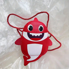 Shark Shape Crossbody Bag Mini Shoulder Bag Coin Purse For Girls