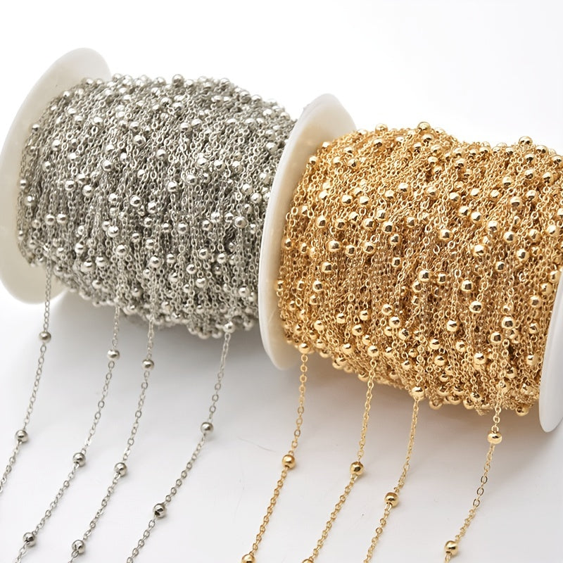 3 Meter Link Clip Beads Chains For Necklace Bracelet DIY