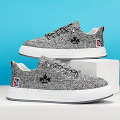 Men's Skate Shoes Lace Up Non Slip Sneakers