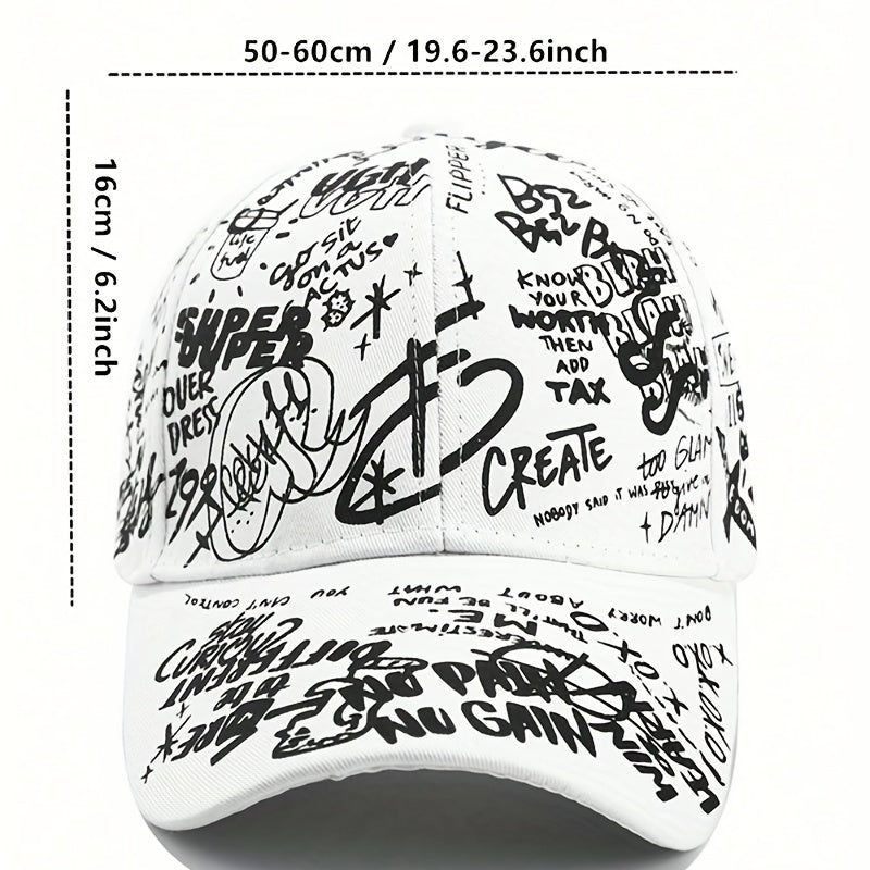 Men's Graffiti Baseball Cap