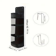 Basketball Hanging Storage Bag Over the Door Toy Organizer Sports Equipment