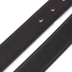 Men's PU Pin Buckle Leather Belt