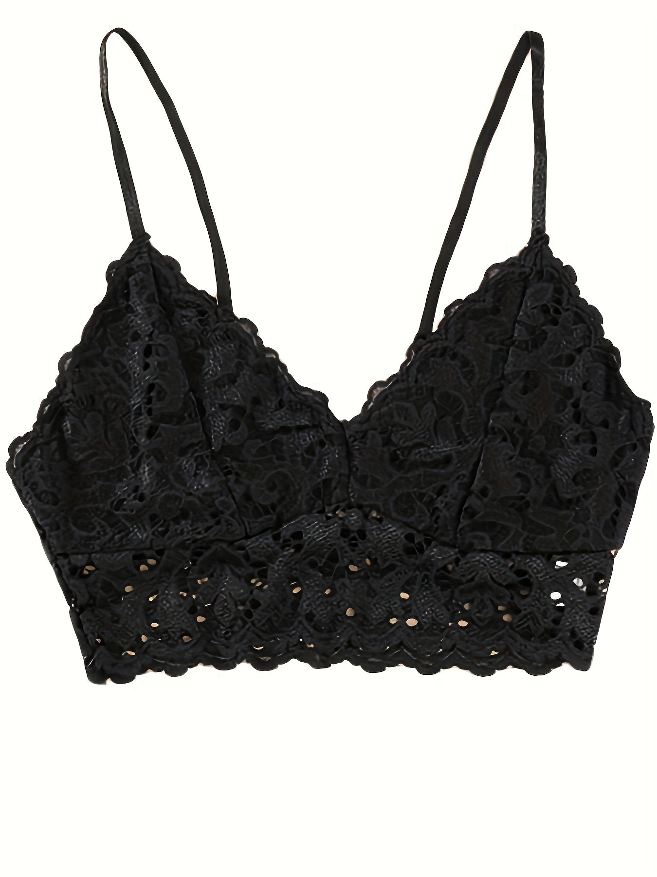 Comfortable Lace Wireless Push Up Bra