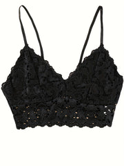 Comfortable Lace Wireless Push Up Bra