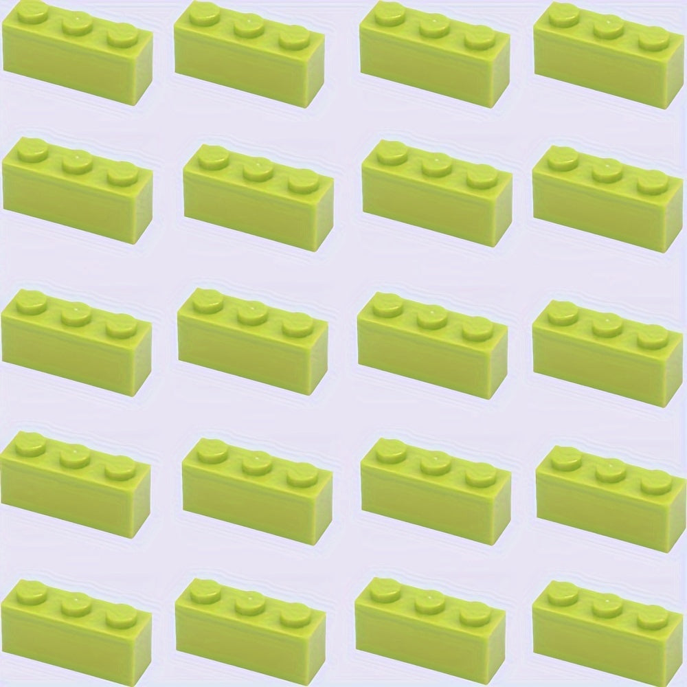 20pcs Sixteen Colors Building Blocks High Wall Bricks DIY Scenery Toys