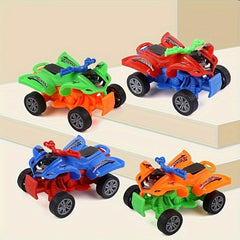 1pc Pull Back Car Toy Car Mini Off road Beach Motorcycle Cart Car Racing