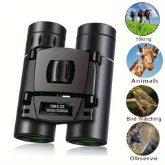 Portable Mini Binoculars BAK4 Prism Waterproof For Camping Tourism
