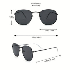 Casual Metal Frame Men's Sunglasses