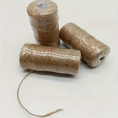 50m Jute Line 2mm Diameter Burlap Ribbon Gardening Rope Heavy Duty
