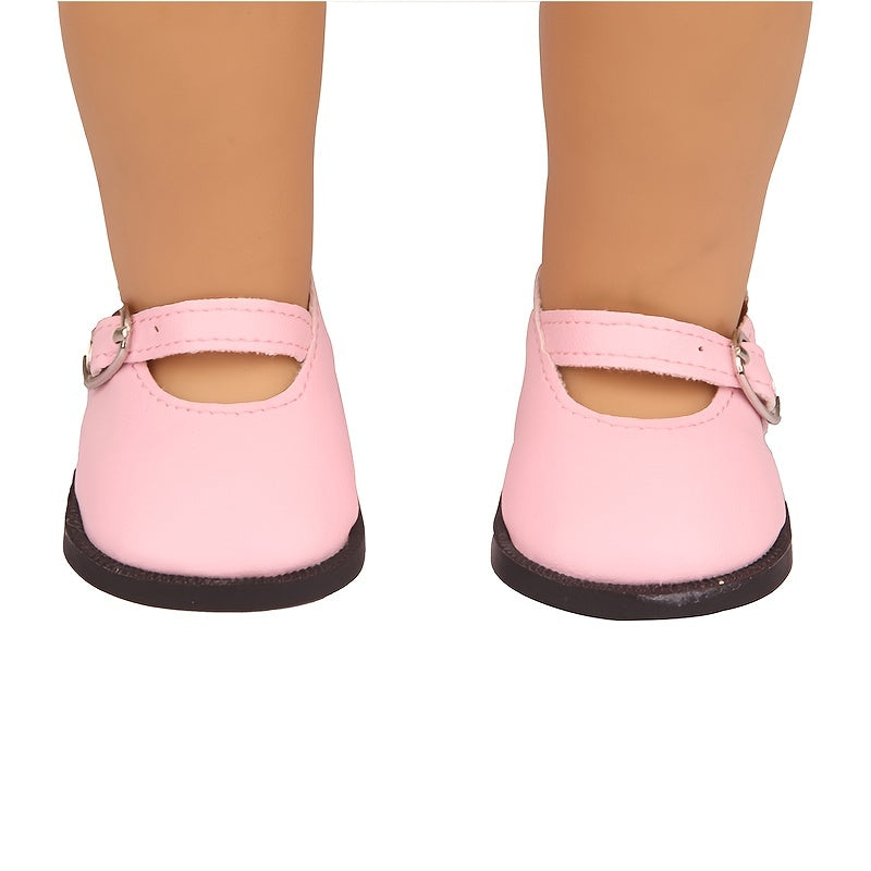 Charming Princess Shoes for 18 Inch Dolls - Christmas Gift For Girls