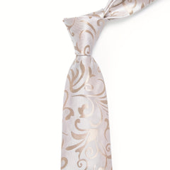 Men's Business Accessories Set: Necktie, Handkerchief & Cufflinks