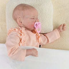 20 Inch Realistic Lifelike Newborn Soft Cloth Body Looks Real