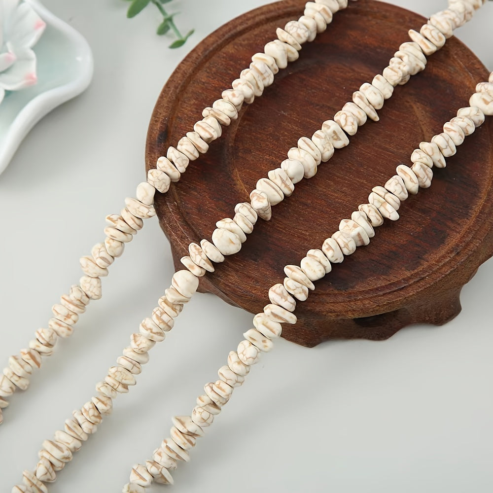 96inch Rustic Turquoise Gemstone Nuggets Irregular Stone Beads