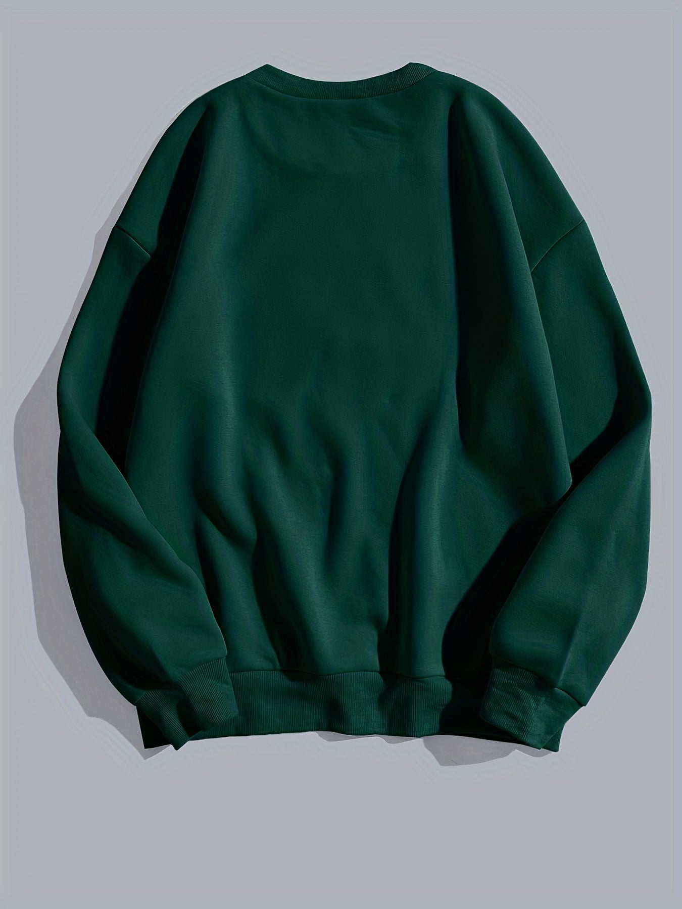 York Letter Print Preppy Sweatshirt Casual Crew Neck Long Sleeve