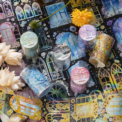 Vintage Dream Window Sticker Decal Waterproof for DIY Scrapbook Journal Notebook