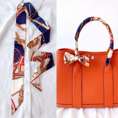French Style Twilly Scarf Long Ribbon Neckerchief