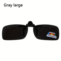 Men's Polarized Clip on Night Vision Driving Sunglasses