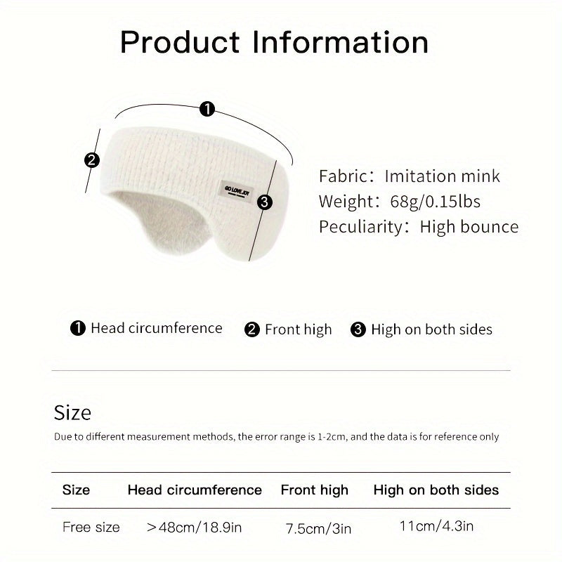 Winter Earmuffs Outdoor Riding Ear Warmer Covers
